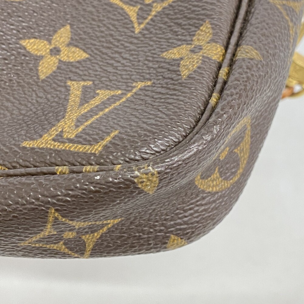 LOUIS VUITTON Brown Monogram Pochette Pouch - Picture 6 of 10